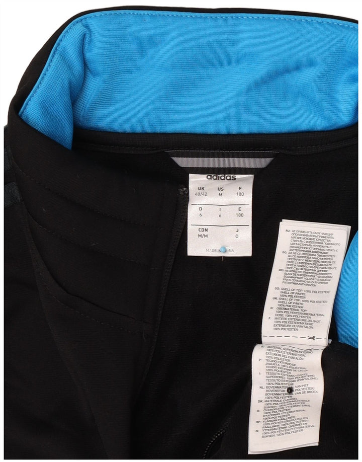 Adidas Veste de survêtement pour homme UK 40/42 Medium Noir Polyester