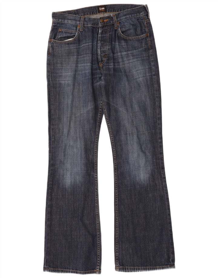 Lee Jean Bootcut Denver Homme W32 L34 Bleu Marine Coton