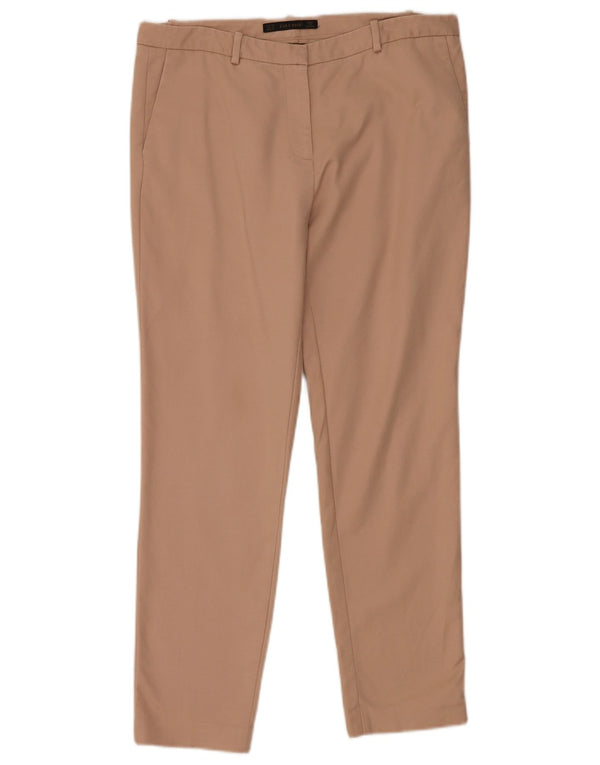 Zara Pantalon Chino Slim Femme EU 40 Medium W30 L28 Coton Rose