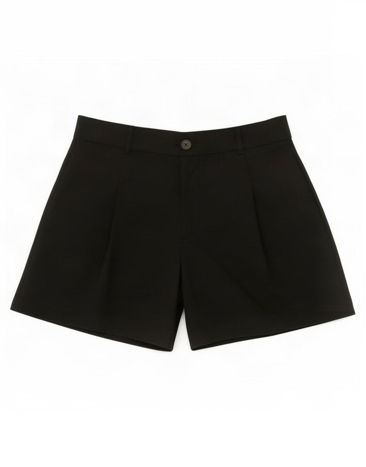 Zara Short Chino Pegged Femme Moyen W28 Noir