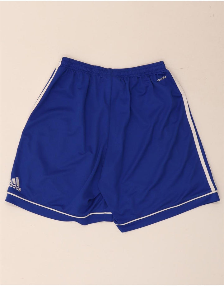 Adidas Hommes Climalite Sport Shorts Grand Bleu Polyester