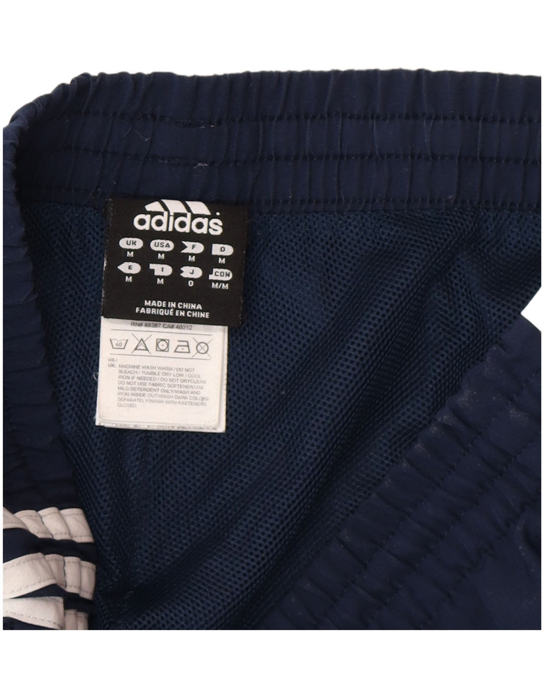 Adidas Pantalon de Survêtement Climalite Homme Bleu Marine Moyen Polyester