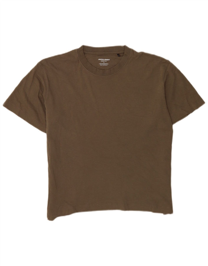 Jack & Jones T-Shirt Homme Petit Kaki Coton