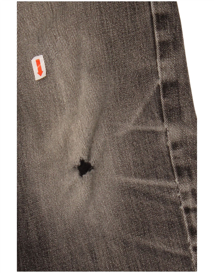 FAT FACE Jean Slim Femme W30 L29 Gris Coton