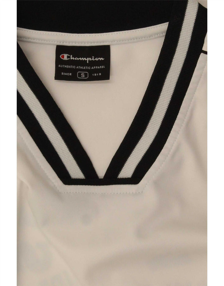 Champion T-Shirt Graphique Homme Petit Blanc