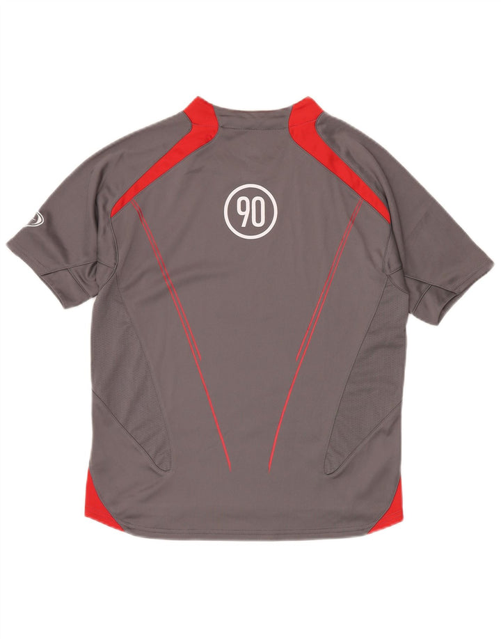 NIKE Garçons Dri Fit Graphic T-Shirt Top 12-13 ans Grand Gris Colorblock