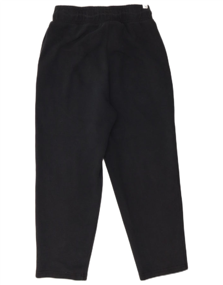 Puma Pantalon de survêtement Capri Femme UK 8 Small Noir Polyester