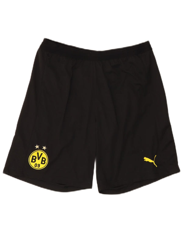 Puma Short de Sport BVB Dortmund Homme Noir Large Polyester