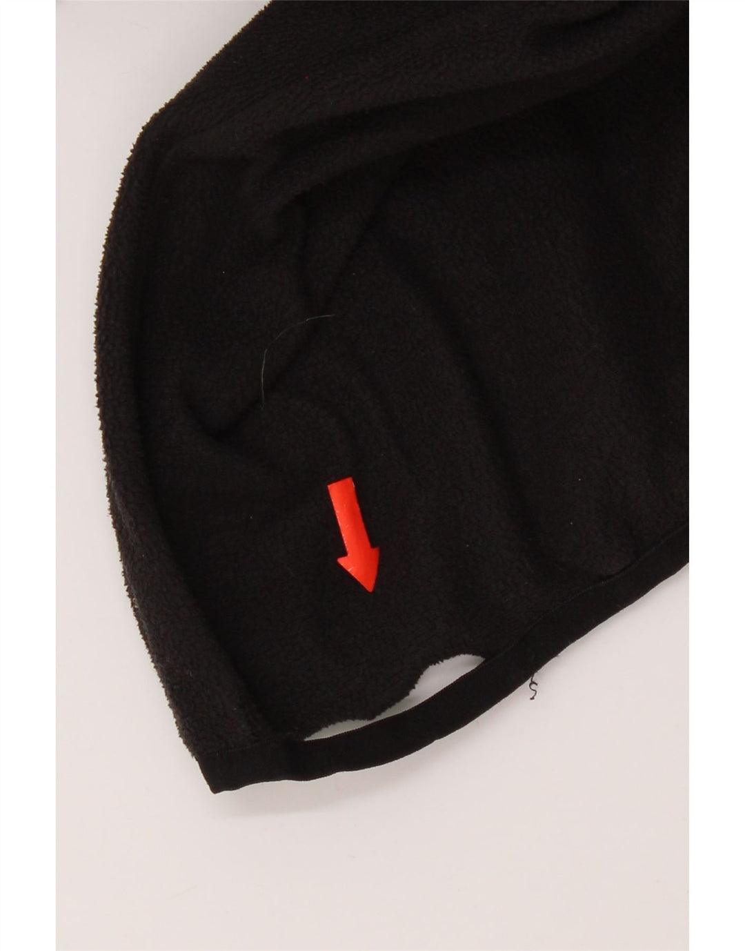 The North Face Pull polaire à col zippé pour homme Large Noir Polyester