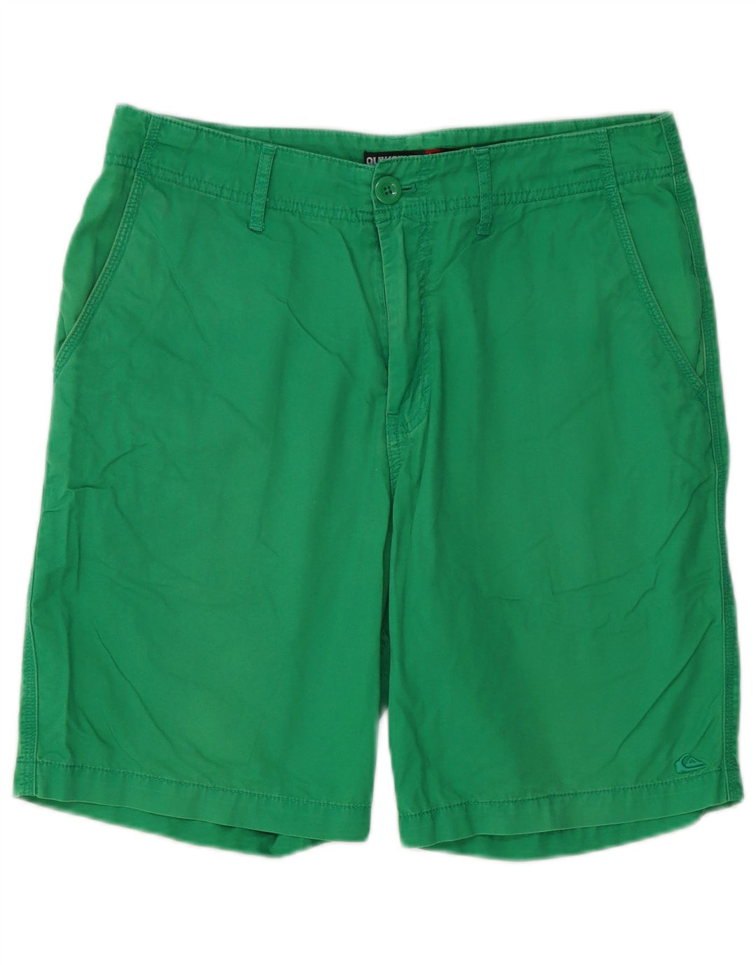 Quiksilver Short Chino Homme W32 Coton Vert Moyen