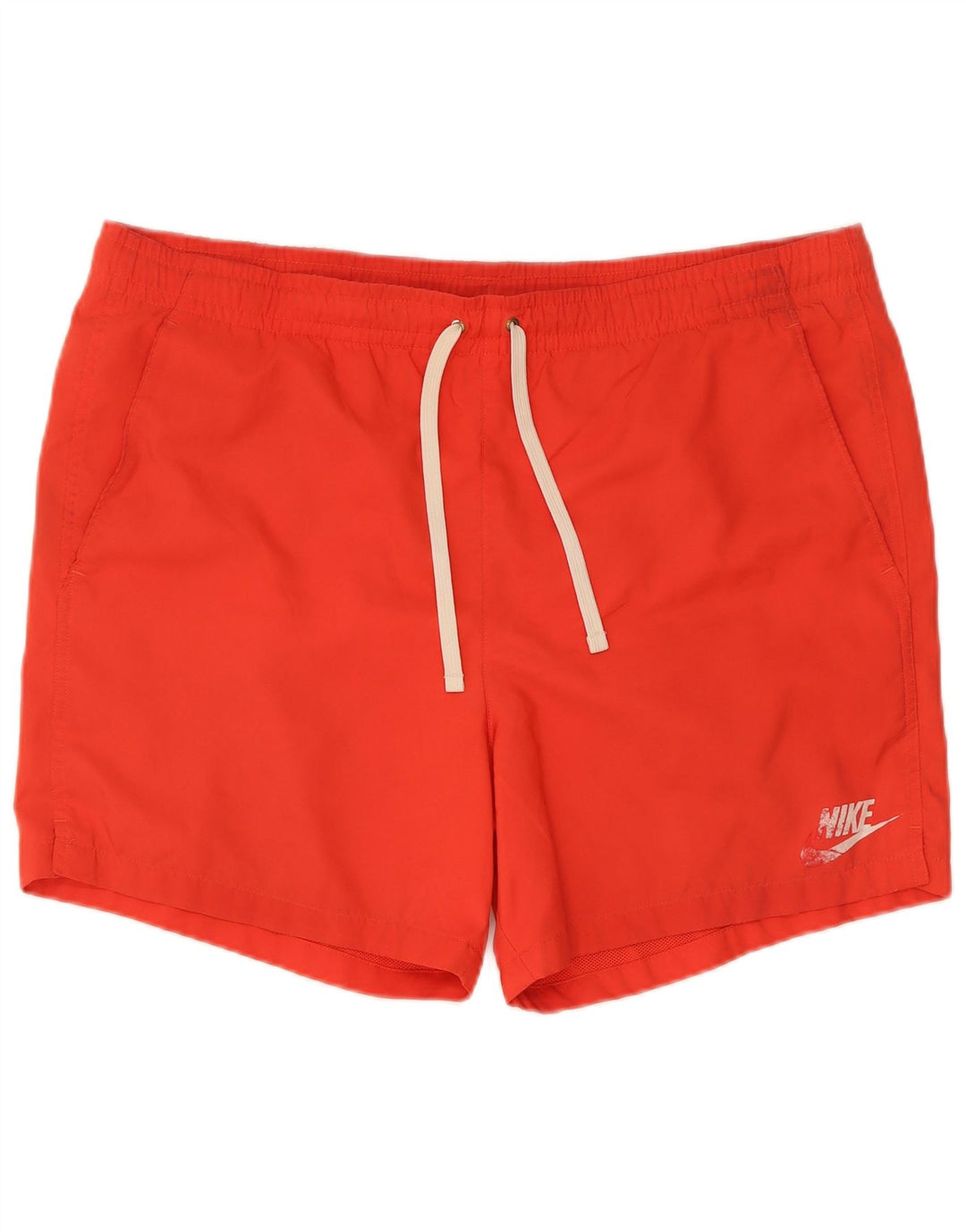 Short de bain Nike homme grand rouge polyester