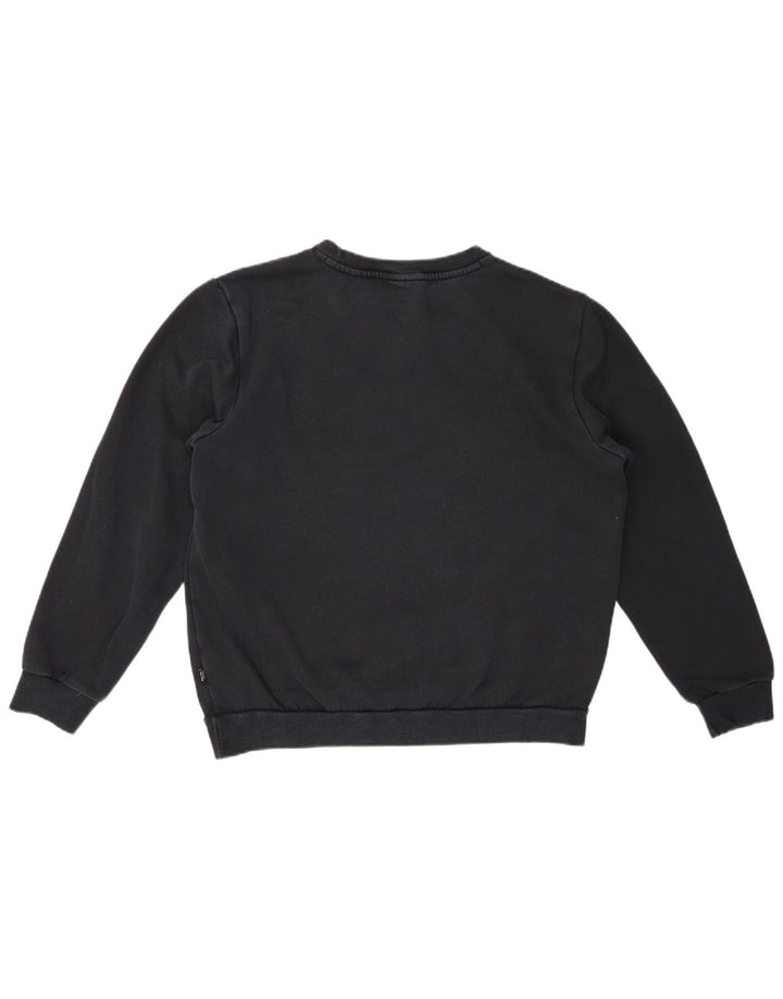 PUMA Sweat-Shirt Graphique Homme Noir Moyen Coton