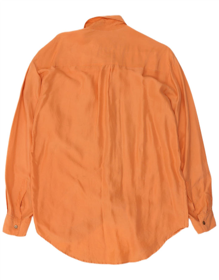 Chemise Homme Vintage Petite Soie Orange