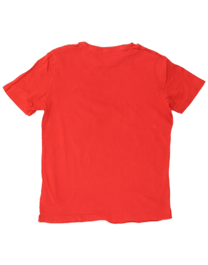 Puma T-Shirt Graphic Homme Rouge Moyen Coton