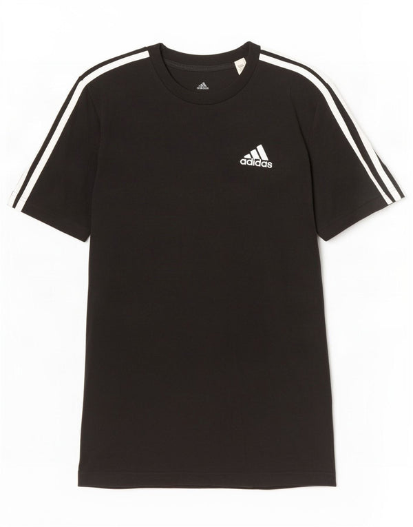 Adidas T-Shirt Homme Haut Noir Moyen Coton