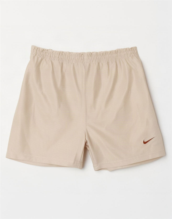 Nike Short de sport pour homme UK 42/44 Large Blanc Polyester