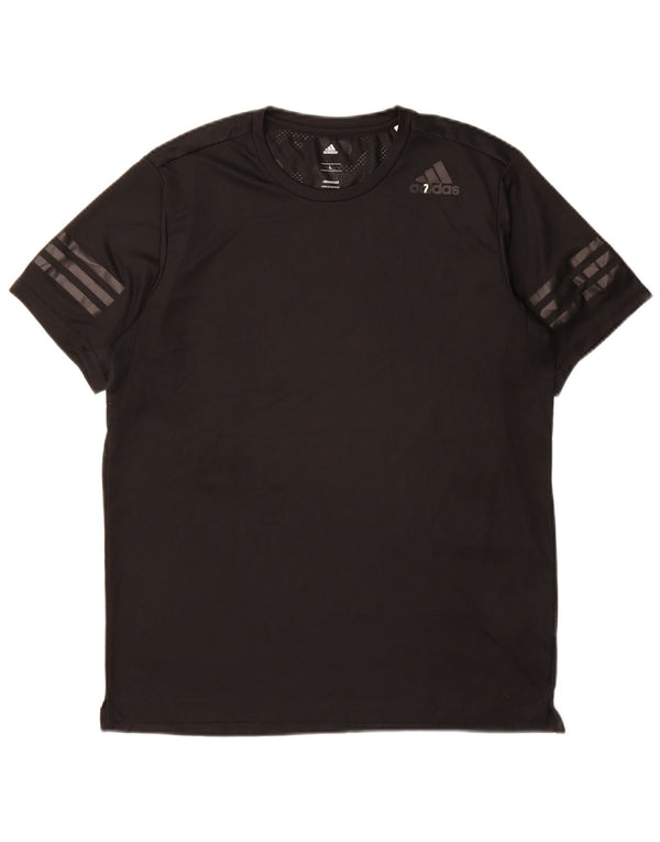 Adidas Hommes Climacool T-Shirt Haut Grand Noir Polyester