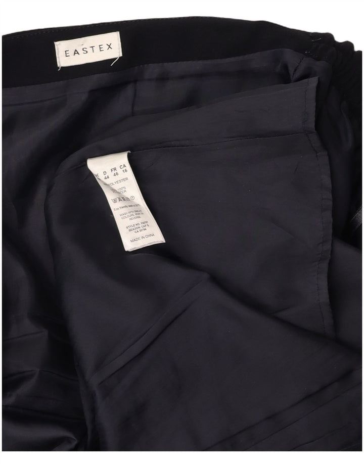 EASTEX Jupe Trompette Femme UK 18 XL W36 Bleu Marine Polyester