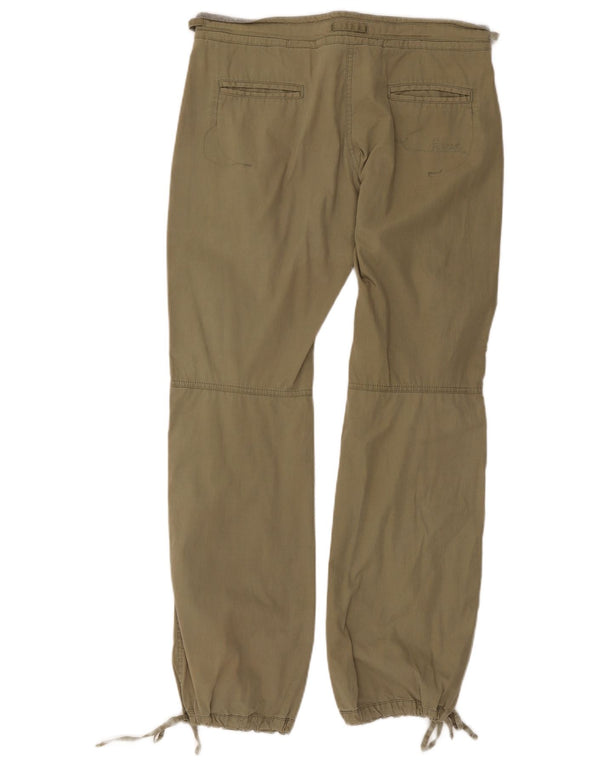 Puma Womens Joggers Chino Trousers W29 L32 Khaki Cotton