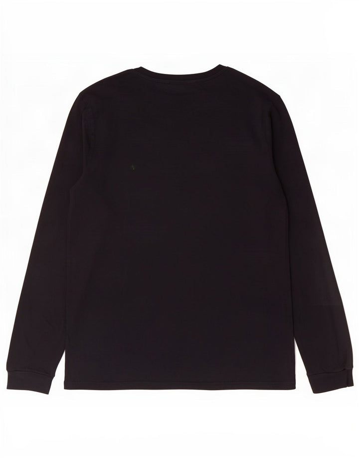 Champion Haut graphique à manches longues pour homme en coton bleu marine moyen