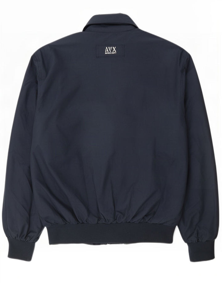 Avirex Veste Bomber Homme UK 44 2XL Bleu Marine Polyester