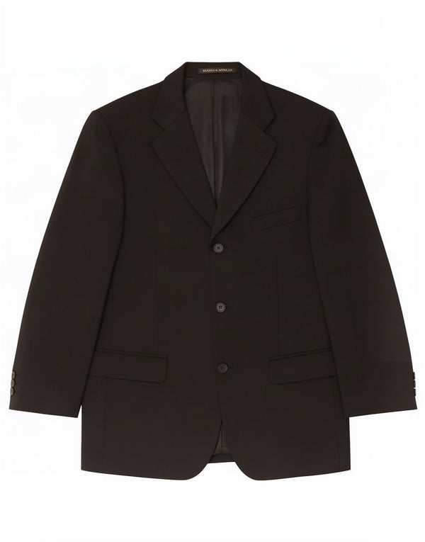 Marks & Spencer Veste blazer St. Michael 3 boutons pour homme UK 40 Noir moyen