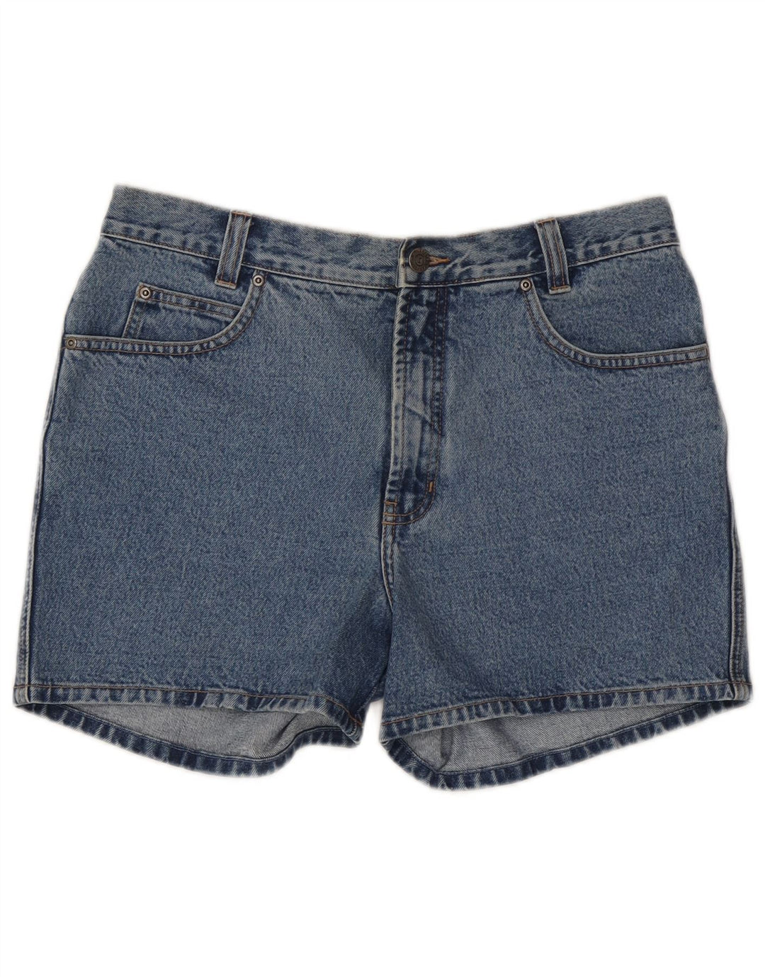 Jeanagers Short en Jean Femme W33 Grand Bleu Coton