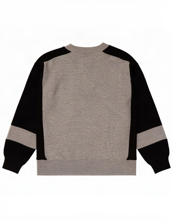 Marks & Spencer Pull à col rond pour femme UK 10 Petit Gris