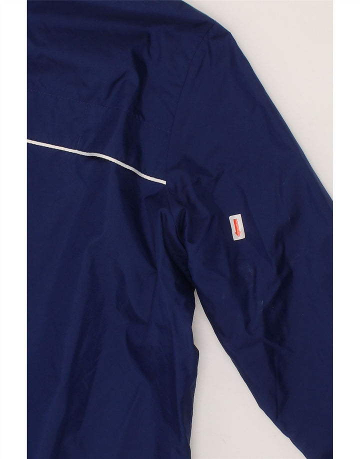 ADIDAS Boys Tracksuit Top Jacket 9-10 Years Navy Blue Nylon Vintage Adidas and Second-Hand Adidas from Messina Hembry 