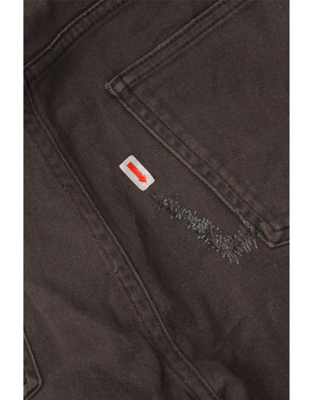 ZARA Pantalon décontracté droit pour homme EU 40 Medium W31 L31 Gris