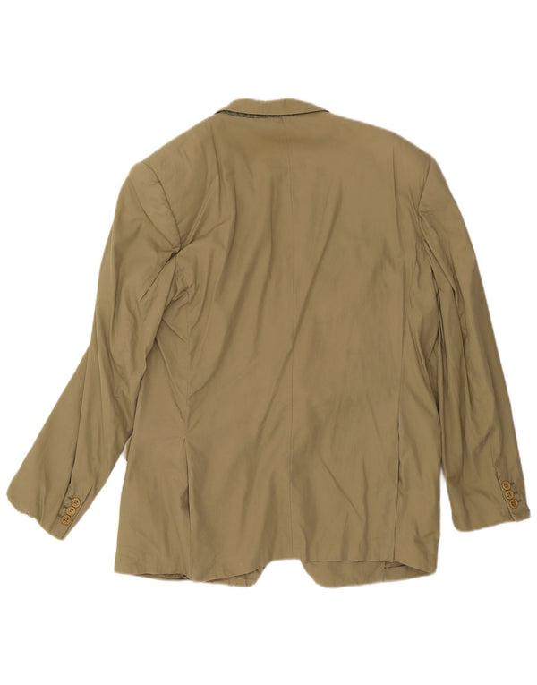 Burberry Veste Blazer 2 Boutons Homme IT 52 Grand Kaki Coton