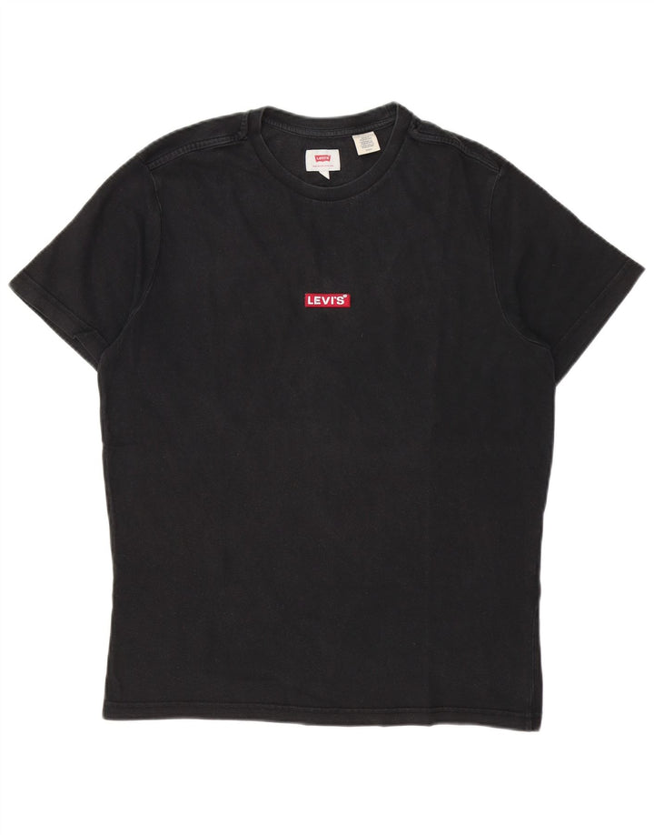 Levi's T-Shirt Homme Noir Petit Coton
