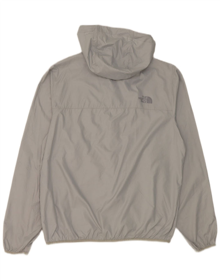 The North Face Veste de pluie à capuche pour homme UK 38 Gris moyen Polyester