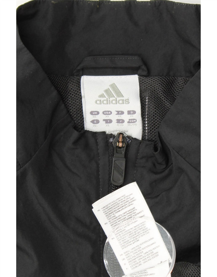 ADIDAS Veste de survêtement pour homme XL Noir Polyester