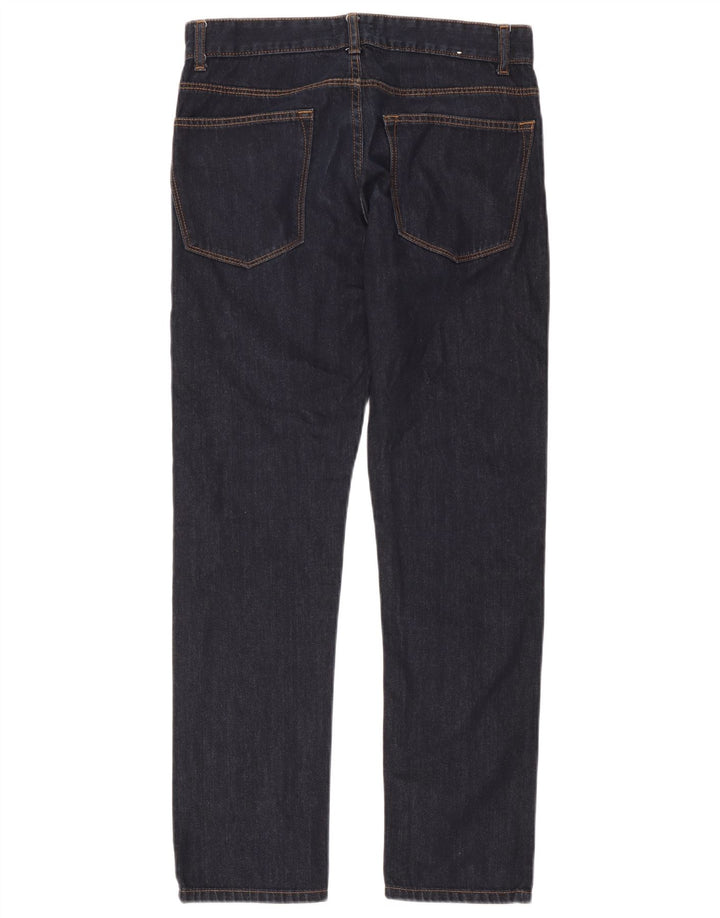 Benetton Jean Slim Homme W31 L31 Bleu Marine Coton