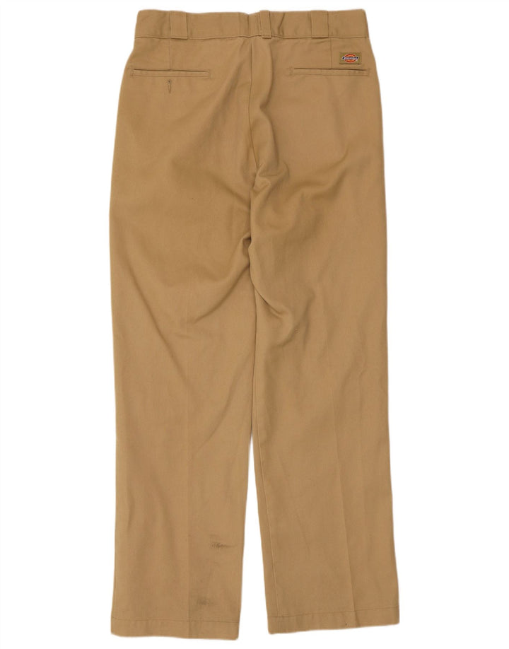 Dickies Pantalon Chino Droit Homme W32 L32 Beige Polyester