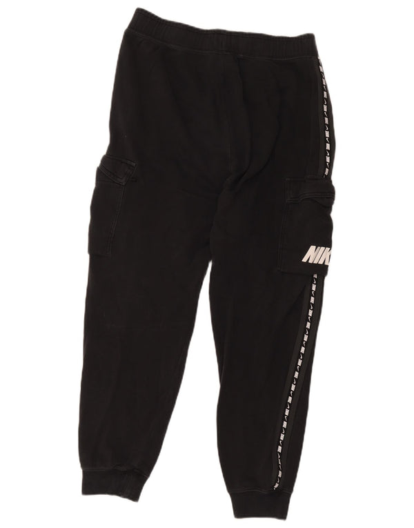 Nike Pantalon de survêtement Capri graphique pour femme UK 10 Small Noir