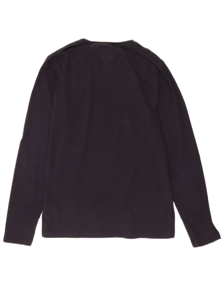 Tommy Hilfiger Haut Extra Slim Manches Longues Homme Bleu Marine Moyen Coton