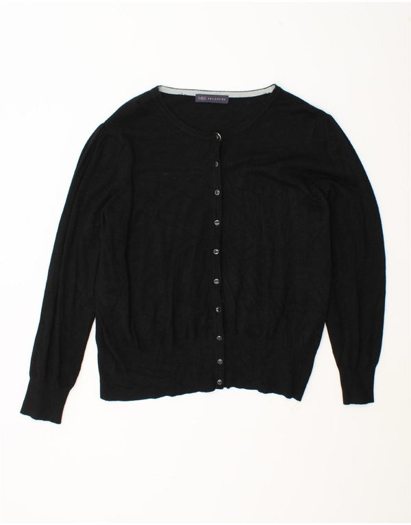 Marks & Spencer Pull Boléro Femme UK 18 XL Noir Viscose