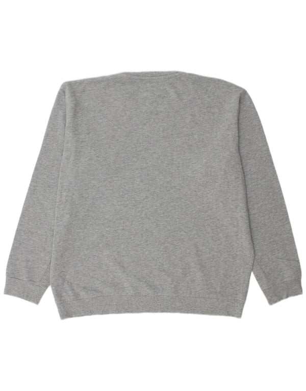 LYLE & SCOTT Pull à col rond pour homme 2XL Gris Coton