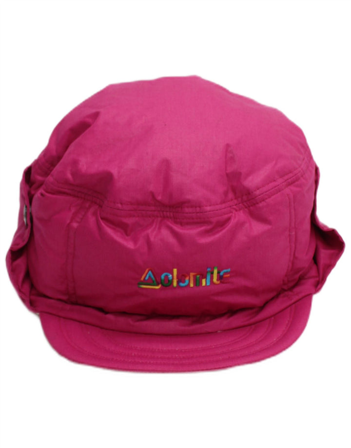 Dolomite Chapeau de trappeur rembourré avec rabat d'oreille pour femme Taille L Rose