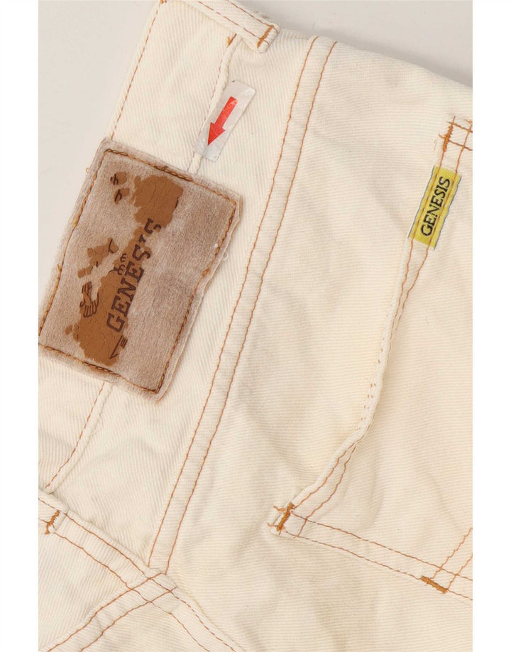 Genesis Jean Droit W30 L30 Homme Blanc Cassé