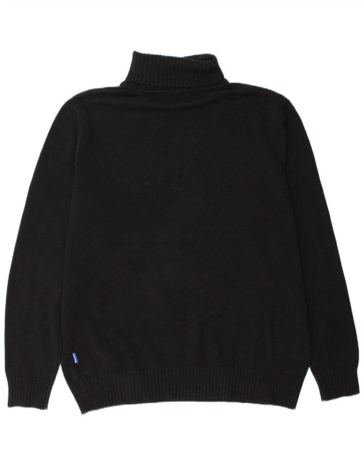 Jack & Jones Pull Col Roulé Homme XL Noir Coton