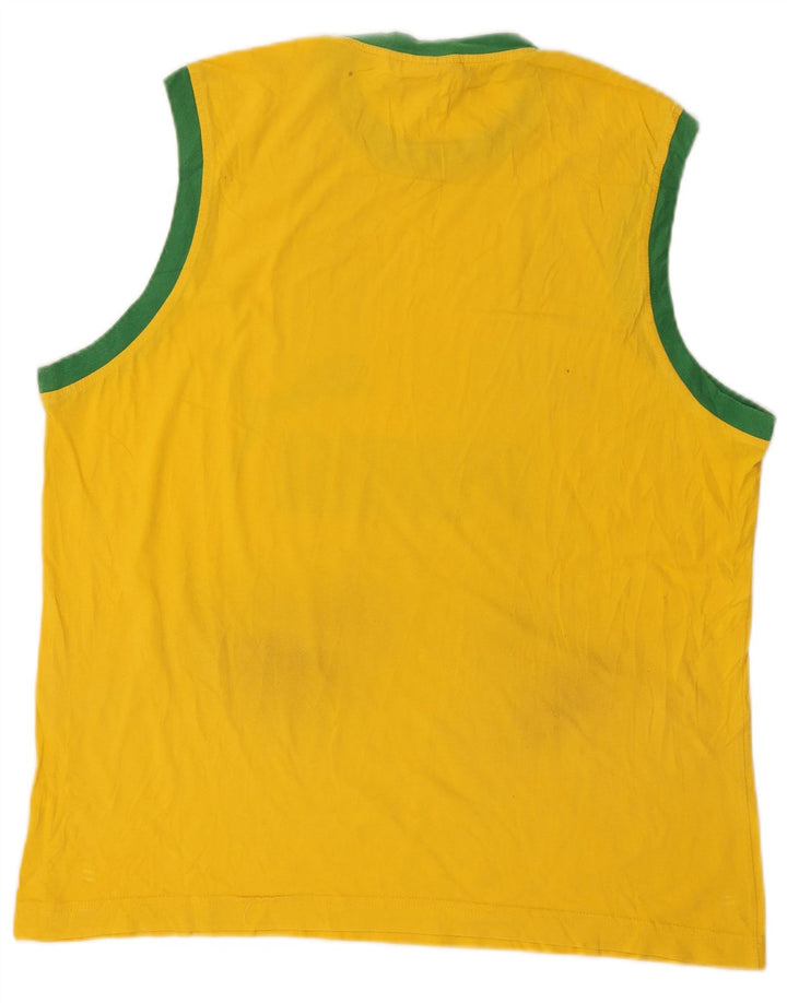 PUMA Débardeur Graphic Homme 2XL Jaune