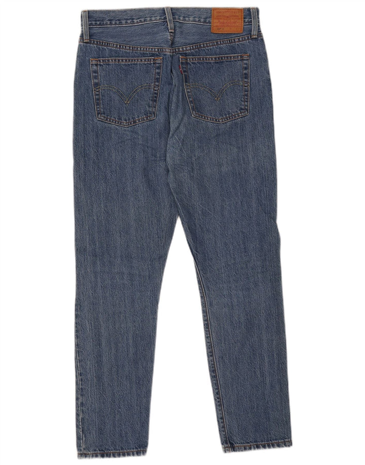 Levi's Jean Droit 501 Homme W28 L28 Bleu Coton
