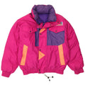 Norvège Veste de ski réversible à capuche pour homme UK 38 Rose moyen Colourblock