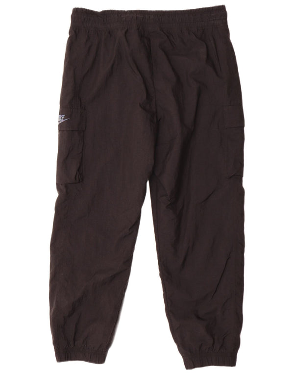 Nike Pantalon de survêtement cargo pour femme UK 16 Large Noir Polyester