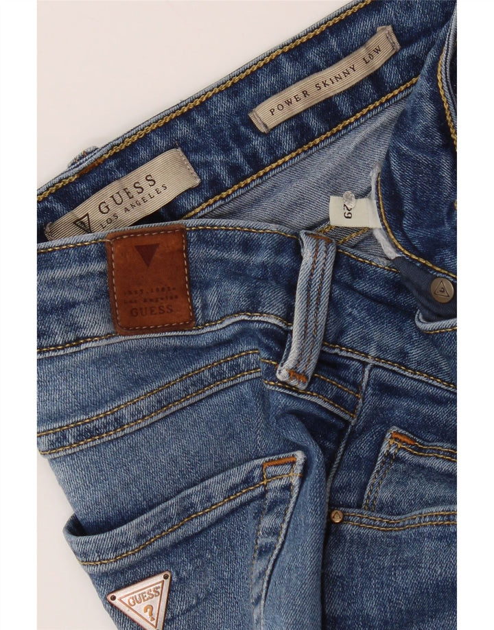 Guess Jean Skinny Femme W29 L32 Bleu
