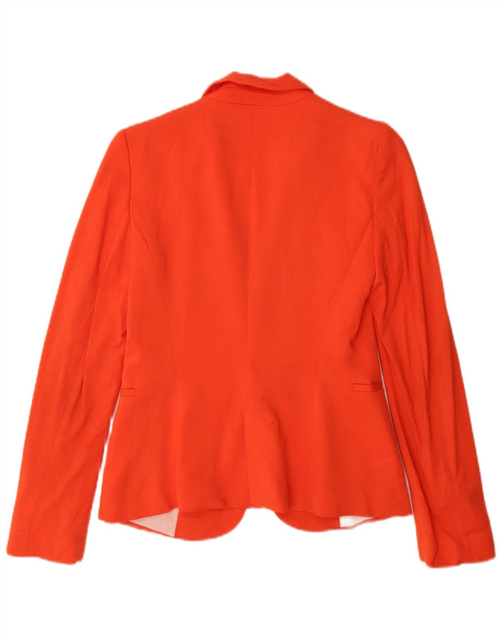 Zara Veste blazer à 1 bouton pour femme UK 6 XS Orange