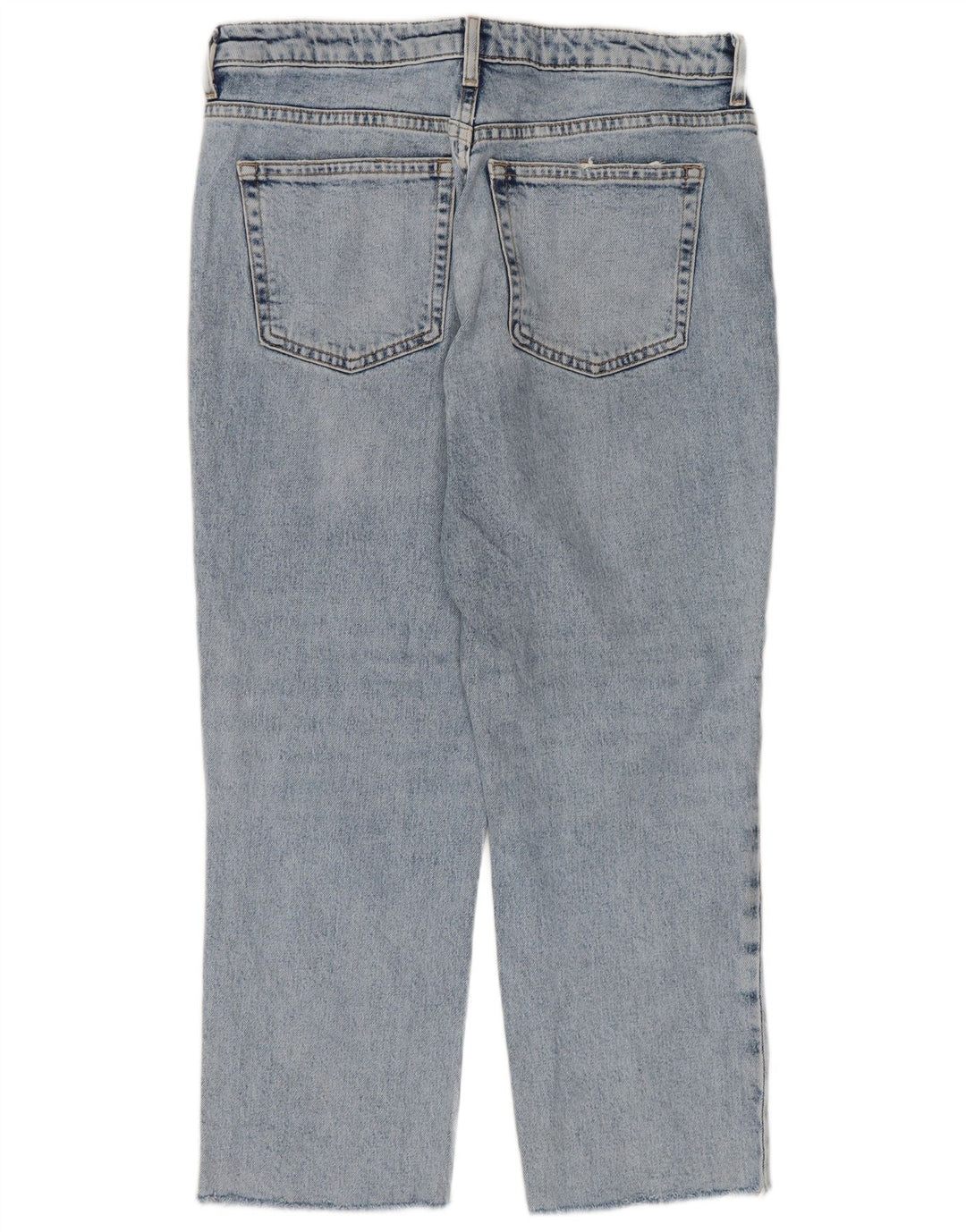Topshop Jean droit femme W30 L24 bleu coton